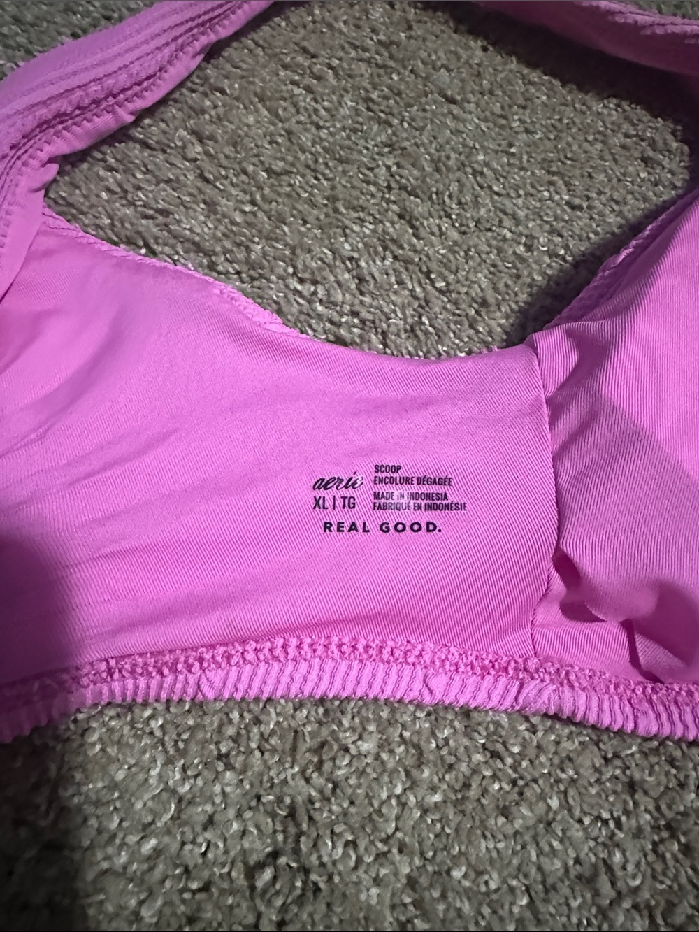 Aerie Scoop Neck Swim Top - Picture 3 of 4